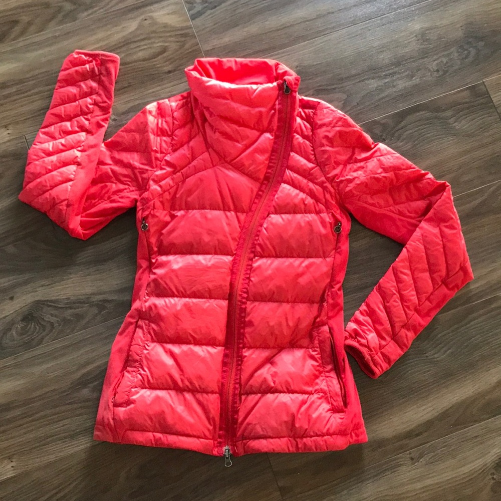 Red Goose Down Fitted Jacket Winter Coat